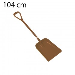 Pala 104 cm para alimentaria marrón