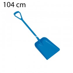 Pala 104 cm para alimentaria azul