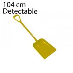 Pala 104 cm detectable para alimentaria amarillo