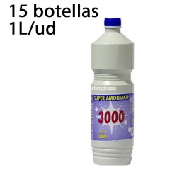 15uds Amoniaco comercial 1L