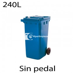 Contenedor de basura 240L azul