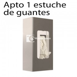 Dispensador de guantes simple acero inox 1 caja