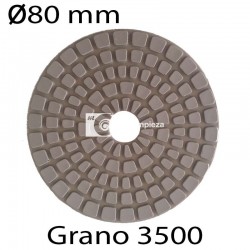 Disco diamantado R diámetro 80 grano 3500