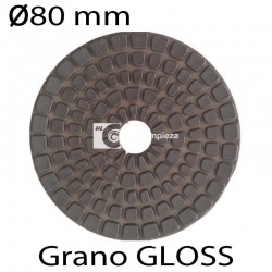 Disco diamantado R diámetro 80 grano GLOSS