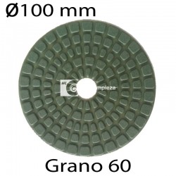 Disco diamantado R diámetro 100 grano 60