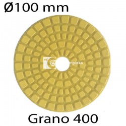 Disco diamantado R diámetro 100 grano 400