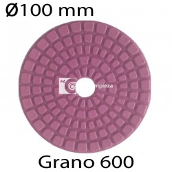 Disco diamantado R diámetro 100 grano 600