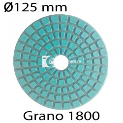 Disco diamantado R diámetro 125 grano 1800