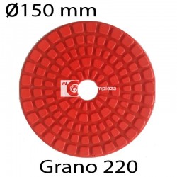 Disco diamantado R diámetro 150 grano 220