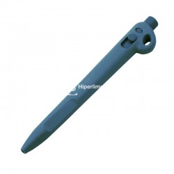 Bolígrafo detectable HP para cordón punta fina M104 azul
