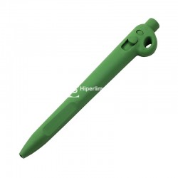 Bolígrafo detectable HP para cordón gel M104 verde