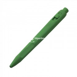 Bolígrafo detectable HP sin clip gel M104 verde
