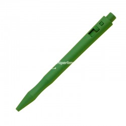 Bolígrafo detectable HP sin clip gel M101 verde