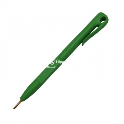 Bolígrafo detectable HP clip estándar M105 verde