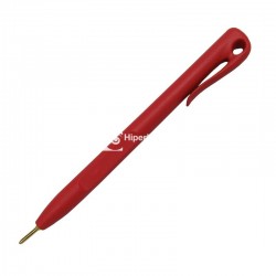 Bolígrafo detectable HP clip estándar M105 rojo