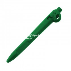 Bolígrafo detectable HP para cordón estándar M104 verde