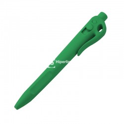 Bolígrafo detectable HP clip estándar M104 verde