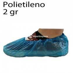 1000 Cubre zapatos PE liso azules 2gr