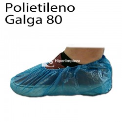 2000 cubrezapatos polietileno G80 azul