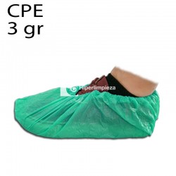 1000 Cubre zapatos CPE rugoso verdes 3gr