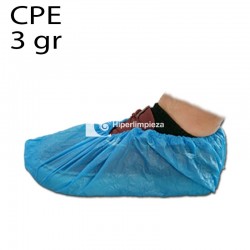 2000 Cubre zapatos CPE rugoso azules 3gr
