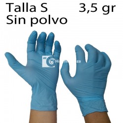 1000 guantes de nitrilo azul TS