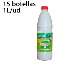 6 botellas lejía y detergente 2L