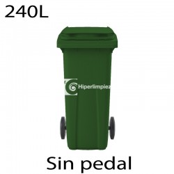 Contenedor basura 240L premium verde oscuro