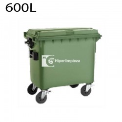 Contenedor de basura 800L verde