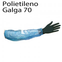 1000 manguitos polietileno G120 azul