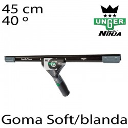Raqueta limpiacristales 40º Unger Ninja 45 cm