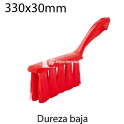 Cepillo de mano UST banco suave 330x30mm rojo