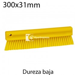 Cepillo de mano polvo suave 300x31mm amarillo