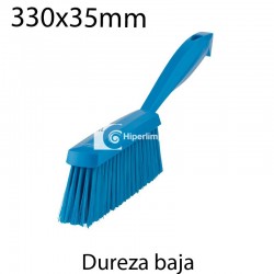 Cepillo de mano polvo suave 330x35mm azul