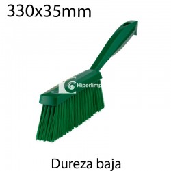 Cepillo de mano polvo suave 330x35mm verde