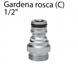Adaptador ind. alimentaria Gardena rosca (C) 1/2"