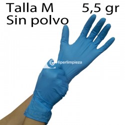 1000 guantes de nitrilo azul talla XS