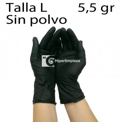 1000 guantes de nitrilo extra negro TS