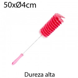Cepillo limpiatubos alim 40mm duro rosa