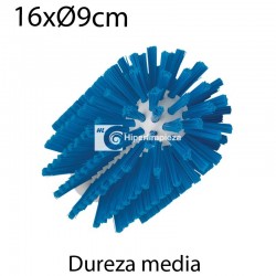 Cepillo limpiatubos alim sin palo 160x90mm medio azul