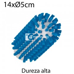 Cepillo limpiatubos alim sin palo 50mm duro azul